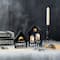 Glitzhome® 8"H Lighted Halloween Wooden House-shaped Table Decor Set